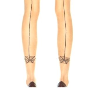 Charlotte Olympia red tights NIP